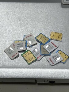 docomo ドコモ 解約済み SIMカード nanoサイズ ナノ SIM アクティベート SIMロック解除 SIMフリー