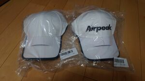  新品未使用　エアピーク　airpeak ゴルフ　キャップ　白