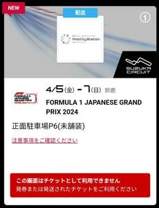 F1 鈴鹿サーキット 2024 F1 日本グランプリ 正面駐車場 P6駐車場 日本GP 未舗装 3日間 