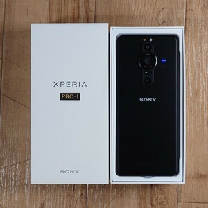 中古美品 SONY Xperia PRO-I XQ-BE42 SIMフリー スマートフォン 1インチセンサー カメラ Android OS 13