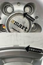 中古アルミホイール 4本セット 15×6J +45 5穴 PCD100 15インチ MANARAY SPORT SMART トヨタ車用 c1116_画像10