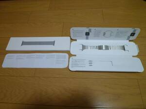 Apple watch 純正 シルバーリンクブレスレット42mm