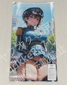 [オリジナル] 美少女軍服光沢/プレイマット＆マウスパッド＆ラバーマット高品質