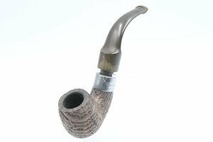 Peterson's ピーターソン STERLING SILVER スターリングシルバー 0S DELUXE デラックス サンドブラスト 喫煙具 パイプ 20782074