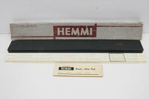 HEMMI ヘンミ NO.70 計算尺 50cm 精密技術用 文房具 現状品 取説 箱・ケース入り 20744716