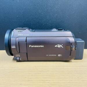 Panasonic HC-WX995M デジタルビデオカメラ ハンディカム 4K バッテリー付き NN7435
