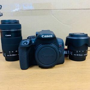 Canon EOS Kiss X10i ダブルズームキット ショット数 12,000回以下 NN7569 