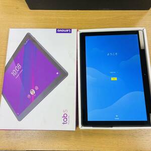 美品 動作品 Lenovo Tab5 801LV レノボ タブレット Softbank判定◯ 3GB/32GB NN7863