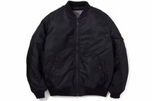 NEIGHBORHOOD×YOHJI YAMAMOTO ネイバーフッド MA-1 JACKET ジャケット 上着 ブラック 中古 M JN 1_画像2