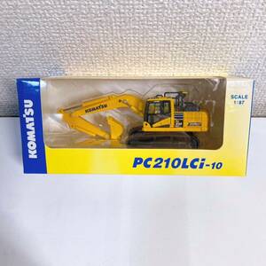 コマツ パワーショベル PC210LCi-10 1/87 【KOMATSU ミニカー 重機 建機】