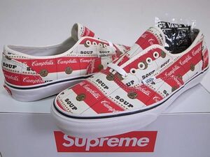 【即決 送料無料】Supreme x Campbell's Soup x Vans Authentic Pro 28.5cm US10.5新品 キャンベル・スープ2012年コラボ限定トリプルネーム