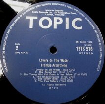●UK-Topic Recordsオリジナルw/Coating,Blue×Silver Labels!! Frankie Armstrong / Lovely On The Water_画像8