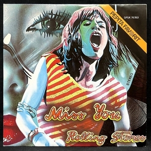 ROLLING STONES / MISS YOU (ハンガリー盤)