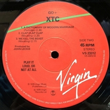 XTC / GO 2 (UK-ORIGINAL)_画像8