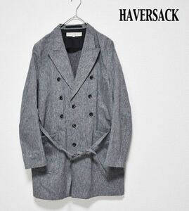 HAVERSACK ハバーサック コットン コート ジャケット グレー M