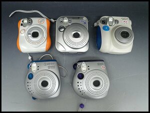 [ZEROnet]Σカメラ　インスタントカメラ　チェキ　色々詰め合わせ　5台セット　っジャンク品ΣK512-23