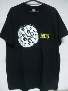 即決★新品バンドＴシャツ★MC5★ブラックボディ×ホワイトプリント/イエロー文字★S/M/L/XLサイズ対応可能