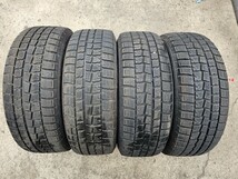 深溝!!◆205/55R16 91Q◆DUNLOP WINTERMAXX WM01　16x6.5JJ +40　日産純正アルミ＆スタッドレスタイヤ４本セット_画像6