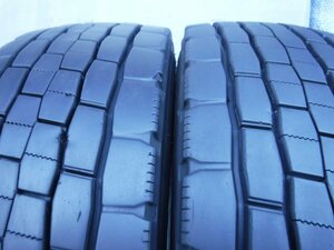 ★245/70R19.5, ダンロップ DECTES SP680!！極上バリ山!!ミックスタイヤ!!直接引取大歓迎!!☆中型トラックなどに!!2本セット価格!!_A231