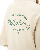 【SALE】 ★送料無料★2023秋冬 新品【BILLABONG/ビラボン】GRUNGE CLEAN SCRIPT LOGO SWEAT PARKA ANW レディースL BD014-012_画像6