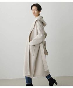  新品タグ付き！ AZUL BY MOUSSY HOODIE GOWN COAT