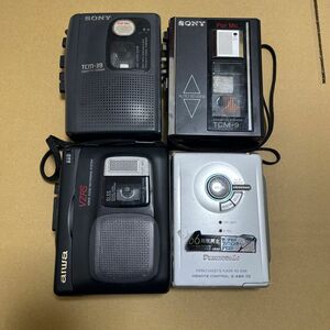 SONY TCM ソニー カセットレコーダー Panasonic カセットプレーヤー WALKMAN