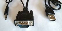 VGA toHDTV Adapter with Audio　/　VGA＋音声を⇒　HDMIへ変換できます。_画像2