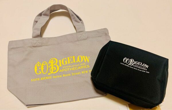 C.O.Bigelow（シー・オー・ビゲロウ）ポーチとバッグのセット