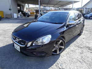 V60*25年式*7万km台*ターボ*HID*革*キーレス*純ナビ*DTV*DVD*CD*ETC*前PWシート/ヒーター*純AW*311220☆