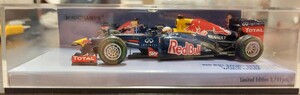 1/43 レッドブルF1 ベッテル ブラジルGP 2012 ワールドチャンピオン