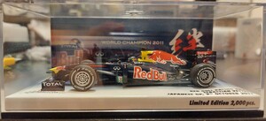 1/43 レッドブルF1 ベッテル 日本GP 2011 RB7