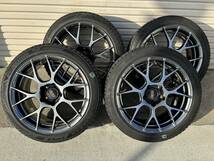 BBS RE-V7 18インチ 8.5J×４ ダイヤモンドブラック　225 45R 18　BMW F30 3シリーズで使用_画像1