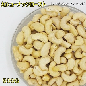 (C96)カシューナッツ　500g　ノンオイル・ノンソルト匿名配送 送料無料