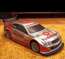 即決 中古ジャンク タミヤ 1/10 QD (クイックドライブ) RCカー シリーズ メルセデス-ベンツ CLK-DTM ボーダフォン 動作確認済み 送料無料_画像7