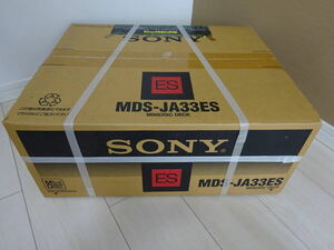 【新品未開封】SONY★ソニー MDS-JA33ES MDデッキ 奇跡の逸品・オーディオファンへ捧ぐ♪