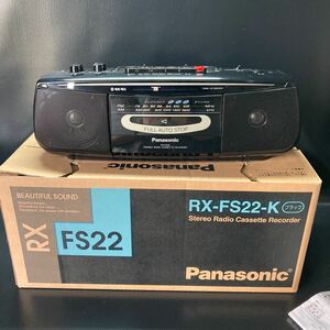 PanasonicパナソニックRX-FS22 ステレオラジオカセットレコーダー ジャンク