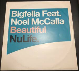 12inch【HOUSE】Bigfella Feat. Noel McCalla / Beautiful【NuLife 74321 94228 1・2002年UK盤・ハウスヴォーカルもの・ダンス】