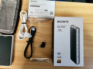 SONY ウォークマン NW-ZX507 ホワイト　中古美品　付属品完備　