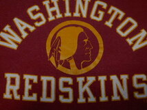 超希少 80s Champion FOOTBALL 【 REDSKINS インディアン 3段ラバー 】 L ビンテージ オリジナル (検 501XX 506XX チャンピオン リーバイス_画像7