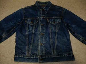 60's LEVI'S 70505 BIGE with liner サード デニム ビンテージ オリジナル (検 リーバイス 501XX 507XX 506XX 大戦 T-BACK 557XX 3rd Lee 0