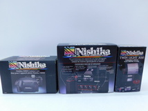 ★幸0345 未使用 ニシカ 35mm 3-D カメラ N8000 フルセット NishiKa 4眼ステレオ3Dレンチキュラーカメラ ストロボ デッドストック 32312192_画像1