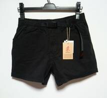 新品 GRAMICCI グラミチ 春夏／ストレッチ VERY SHORTS ベリーショーツ クライミングパンツ ショートパンツ ハーフパンツ 黒 レディースM_画像1