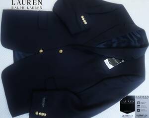  новый товар * Ralph Lauren * большой размер * темно-синий блейзер * темно-синий tailored jacket * стрейч золотой .46L(XXL)*POLO*481