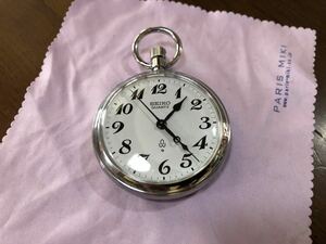 懐中時計　美品　稼働品　SEIKO 上野駅開業100周年記念 セイコー　鉄道時計