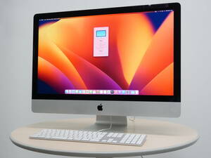 Apple iMac Retina 5K 27インチ 2017 Core i7-7700K 4.2GHz/16GB/SSD128GB+HDD2TB 現状 ジャンク