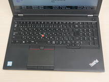 BIOS起動確認済み Lenovo ThinkPad P53 Core i7-9750H 2.6GHz/16GB/NVIDIA Quadro T2000/15.6インチ/現状 _画像3