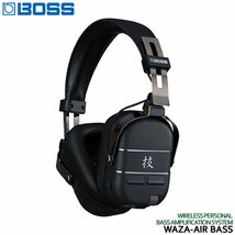 新品■BOSS ワイヤレス ヘッドホン ベースアンプ WAZA-AIR BASS ボス（45854）_画像1