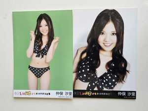 AKB48 仲俣汐莉 AKB1/149 恋愛総選挙 PS3版+PSP版 生写真 2種コンプ ＜水着ver＞