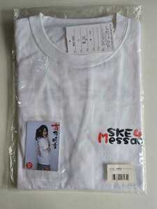 SKE48 高柳明音 オリジナルメッセージ Tシャツ ＜Mサイズ＞ 未開封 