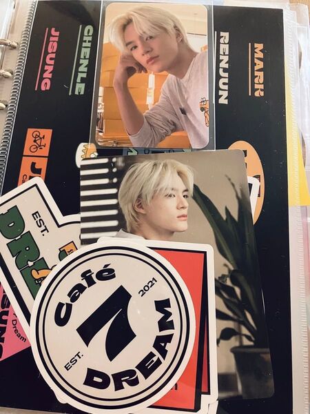 NCTDREAM ジェノ cafe 7 dream カフェ ステッカーセット タンブラー封入トレカ